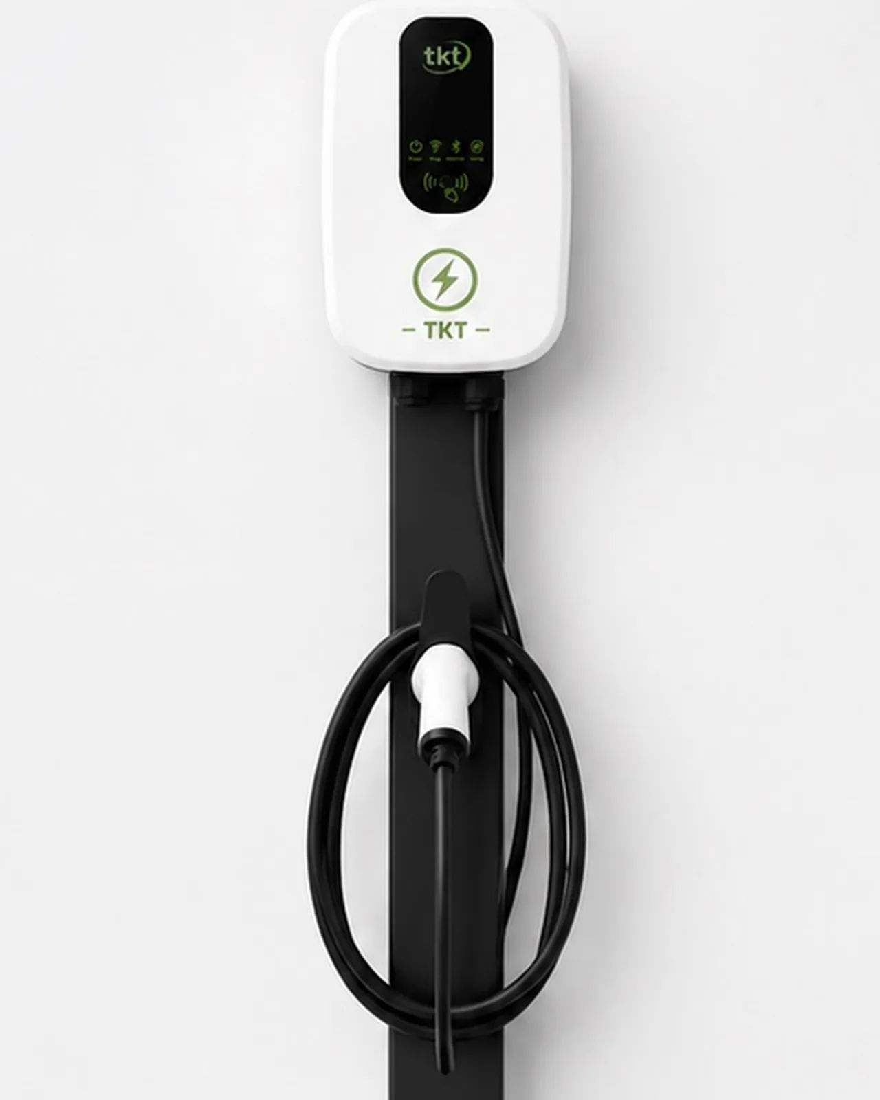Cargador Comercial 22kW con Peana · Blanco